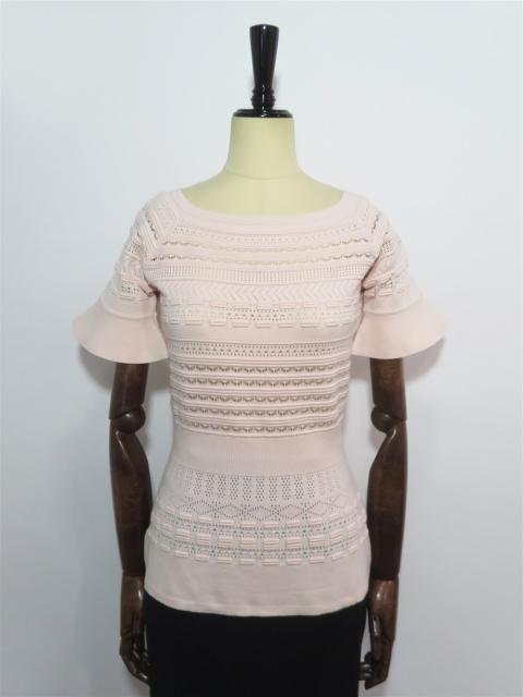 透かし編み ニット Tee