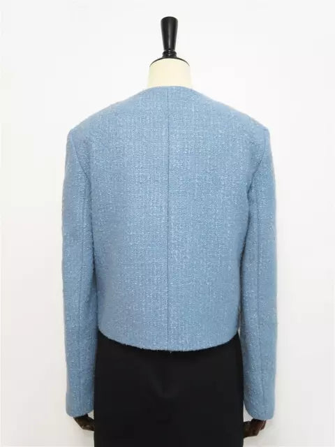 ツイード シャスール ジャケット