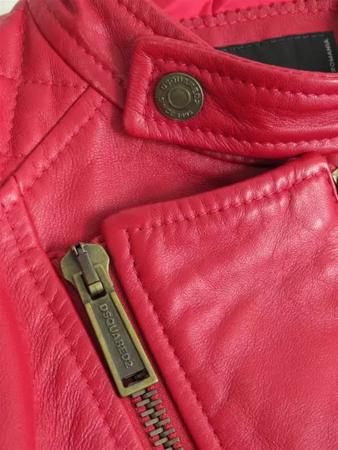 スタンドカラー ライダース ジャケット