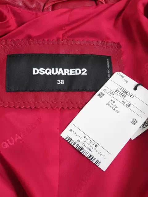 スタンドカラー ライダース ジャケット