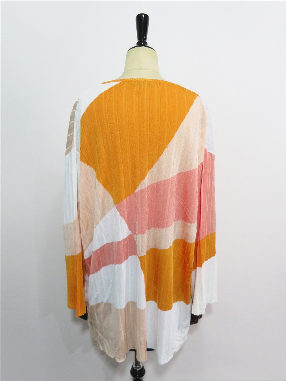 カラーパネル オーバー カットソー