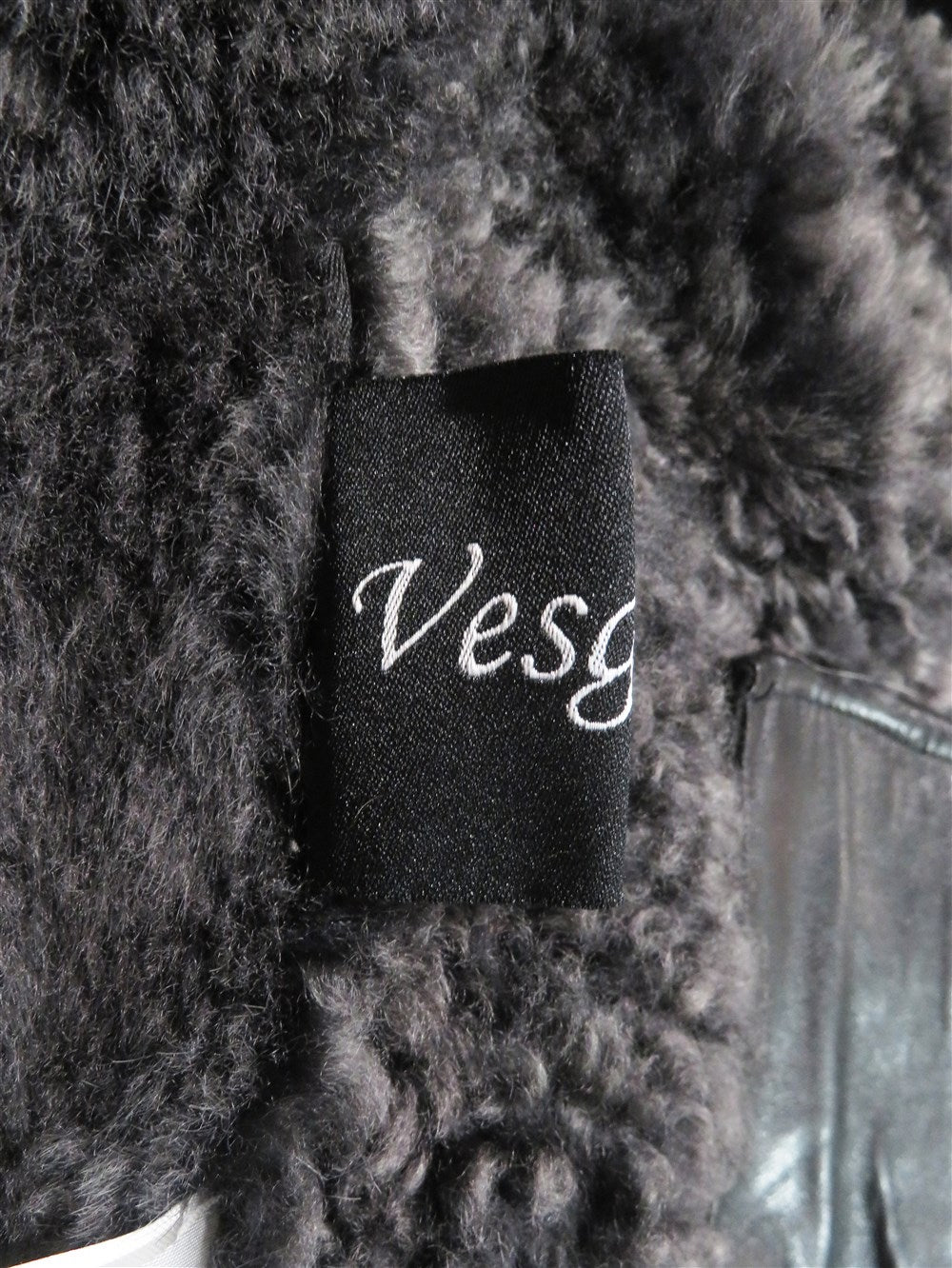 Vesgioia フォックスファー ムートン コート