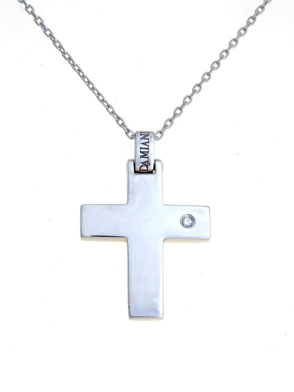 ダイヤ クロス ネックレス