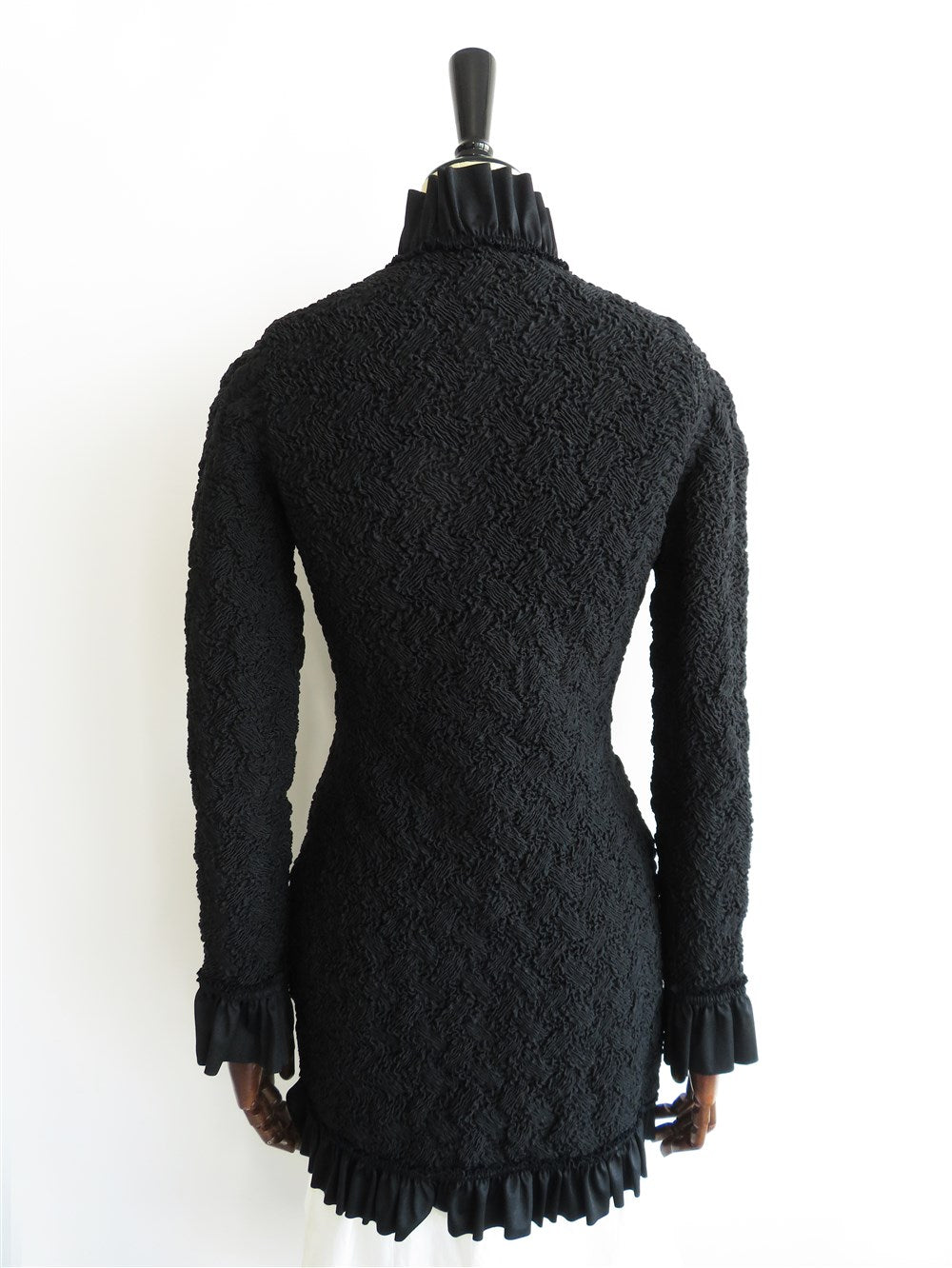 フリルアクセント コート ジャケット