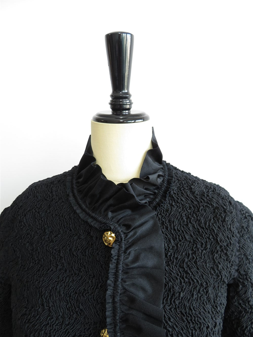 フリルアクセント コート ジャケット