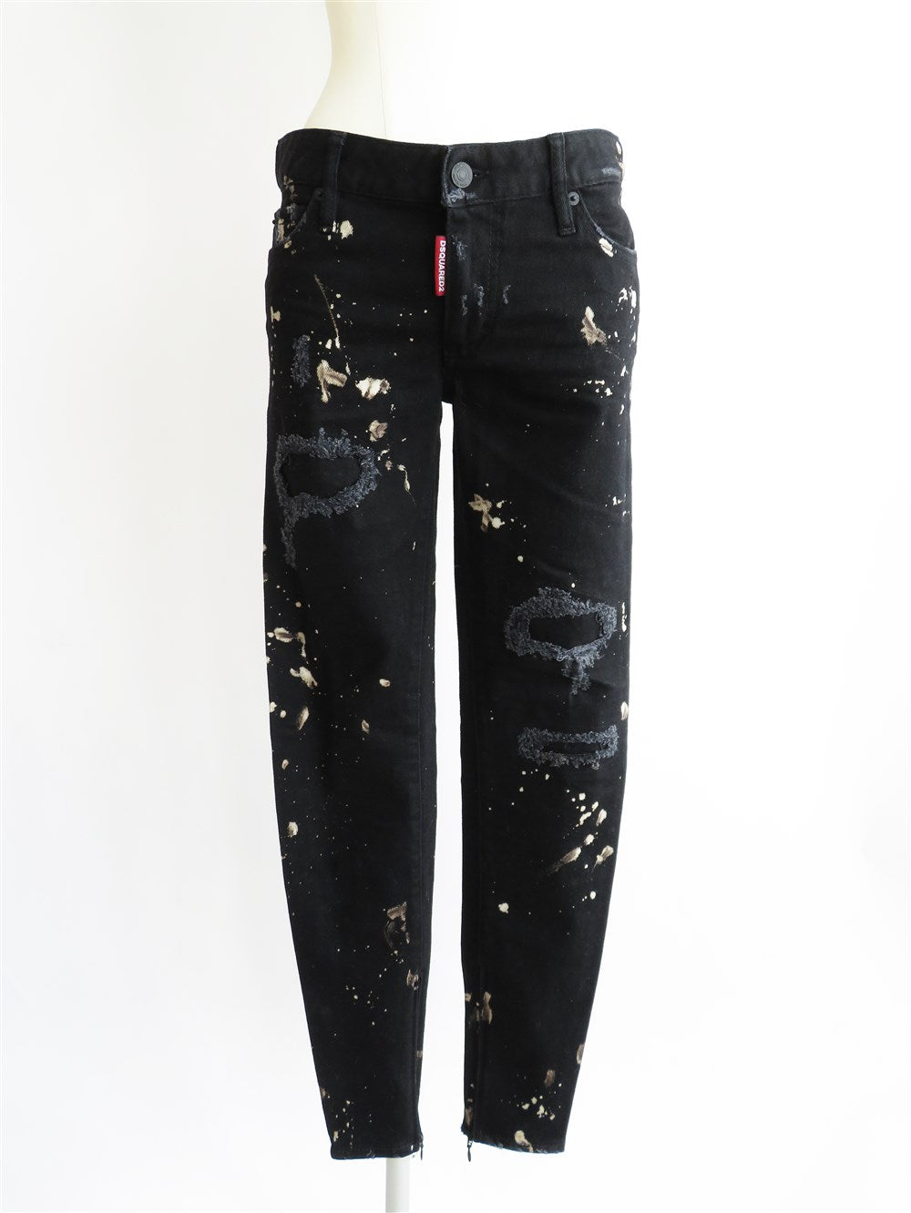 ダメージ スキニー ジーンズ