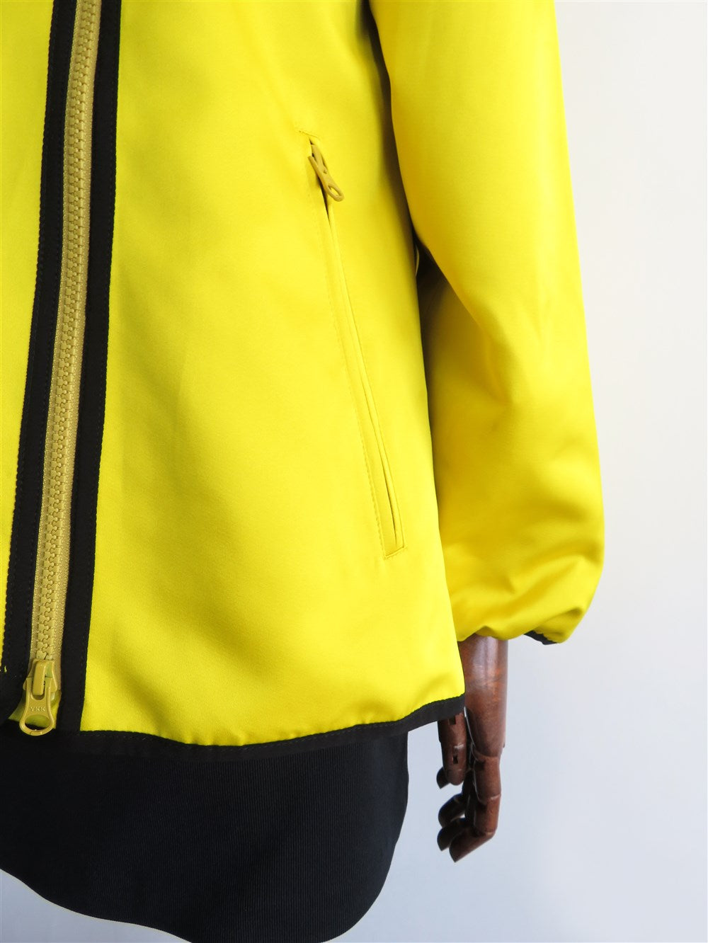 NAVY フーデッド ブルゾン