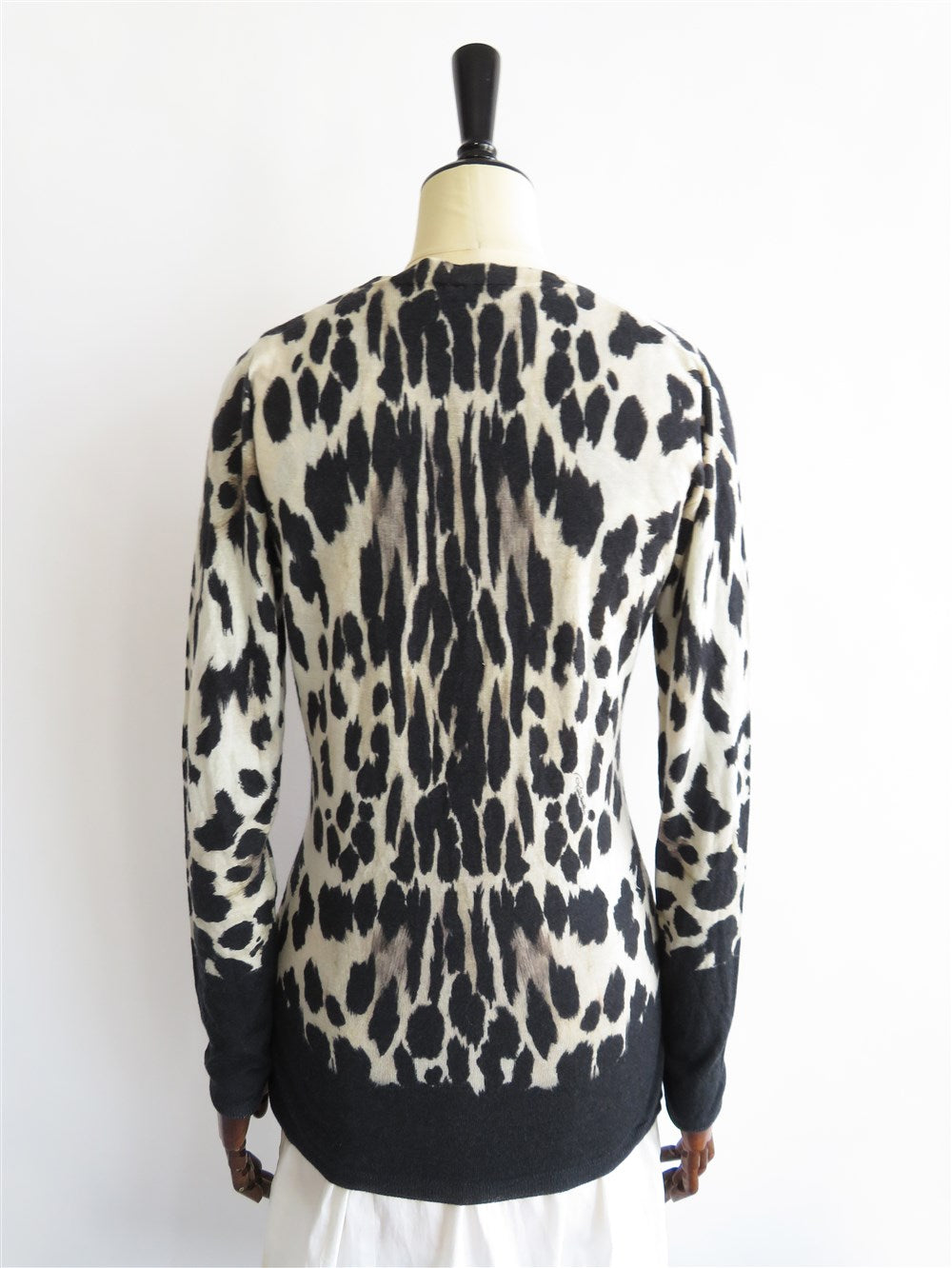 レオパード柄 アンサンブル ニット