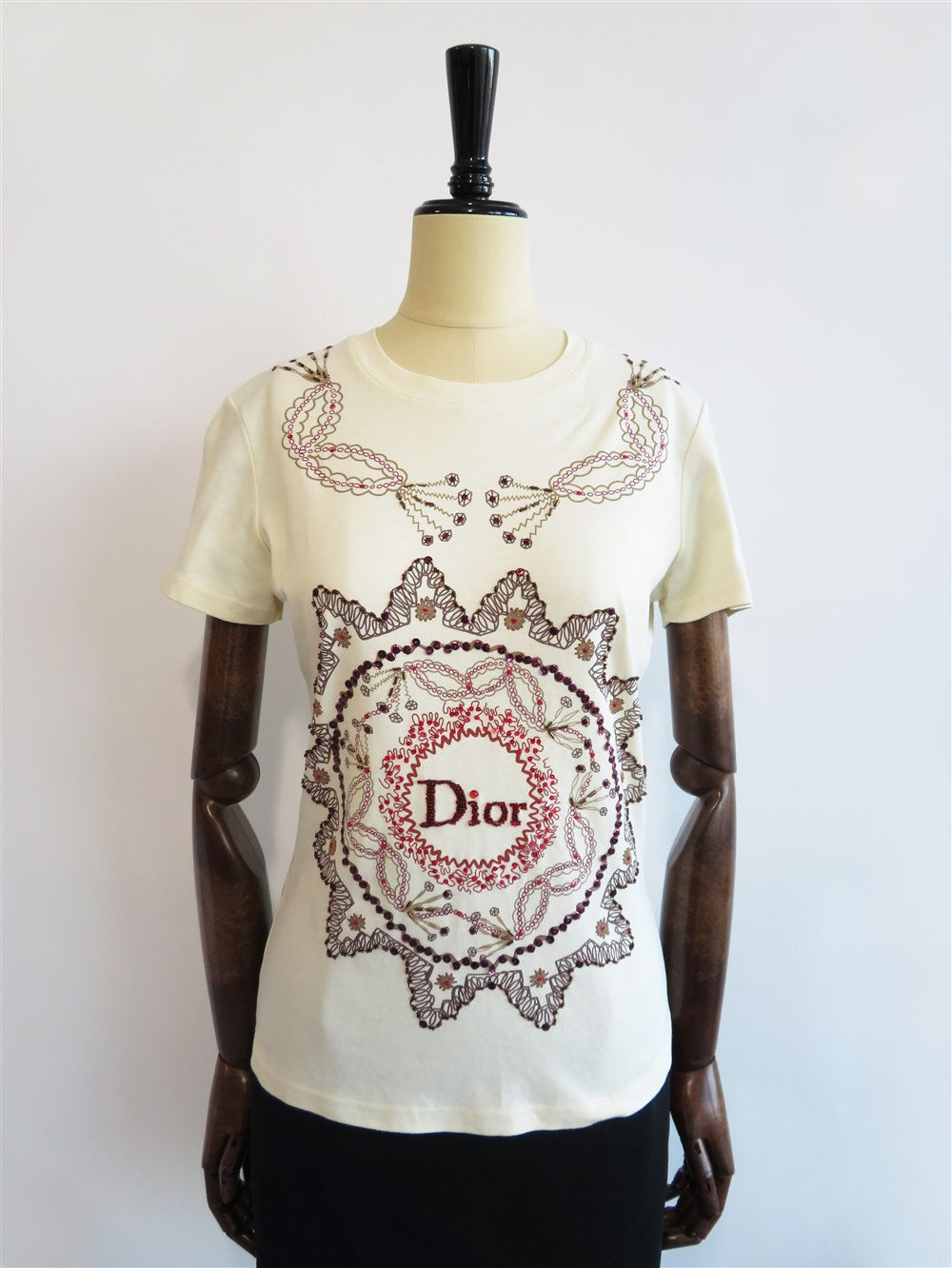 ビジュー デザイン Tシャツ