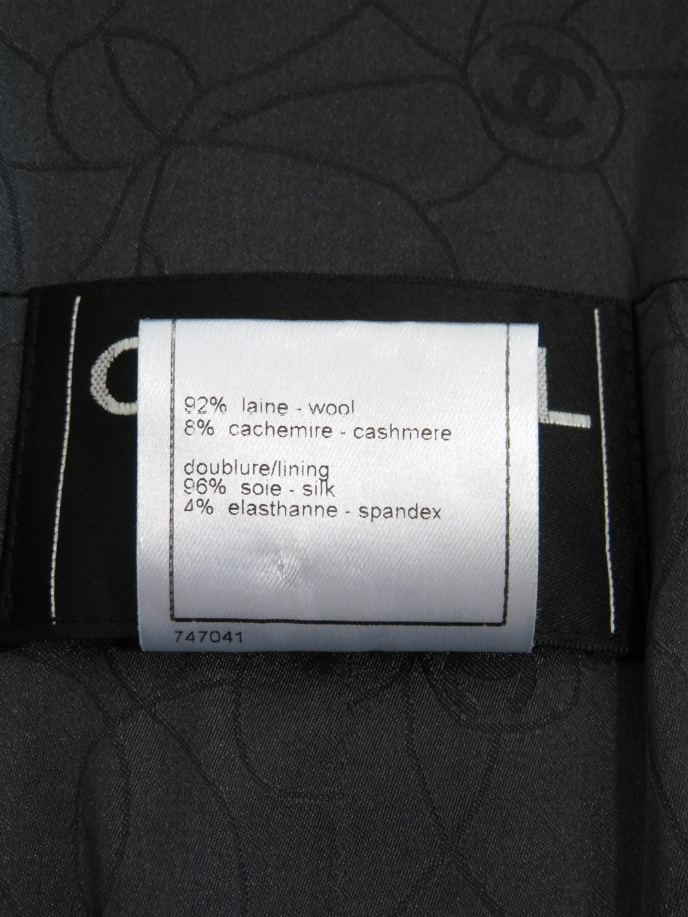 CC ツイード モチーフ ボタン ハーフスリーブ ジャケット