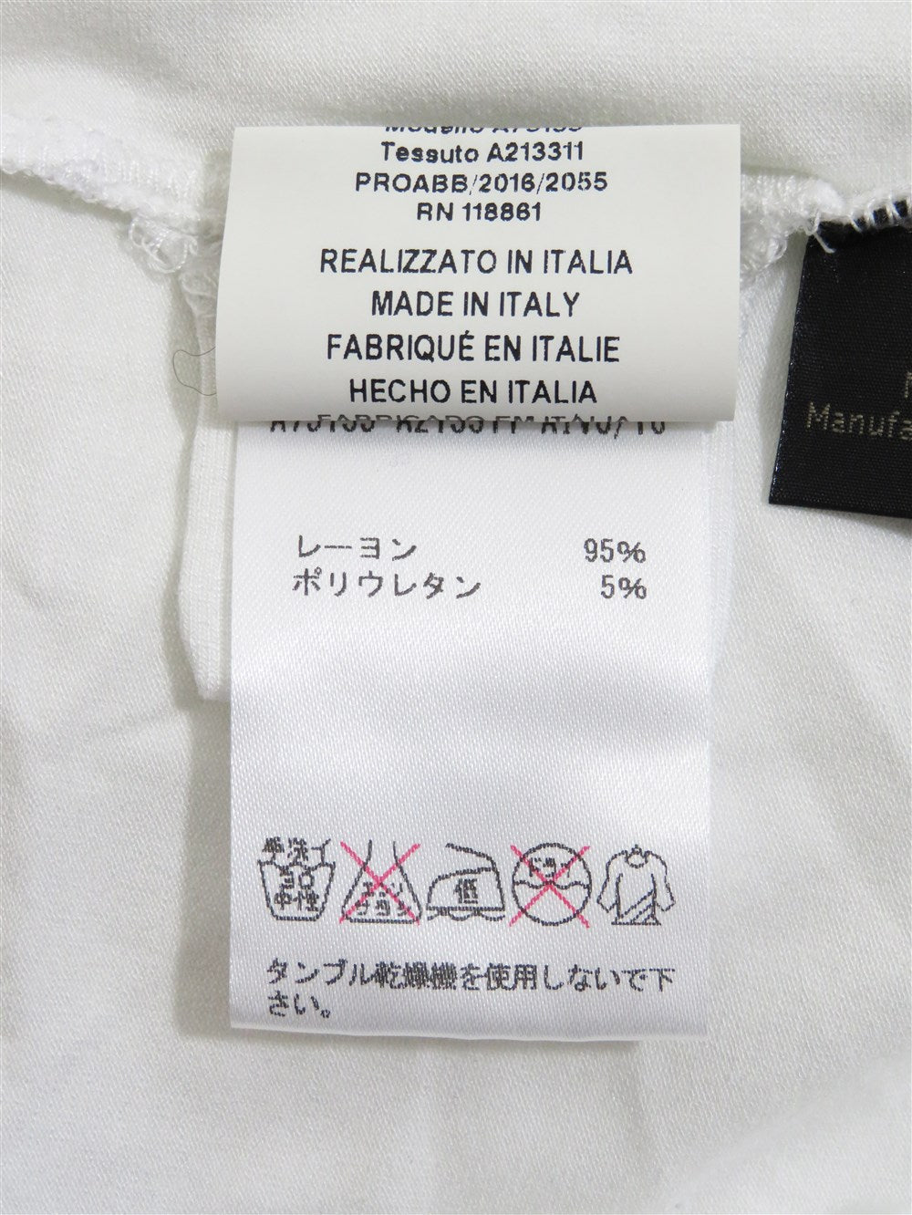 スパンコール装飾 クルーネック Tシャツ