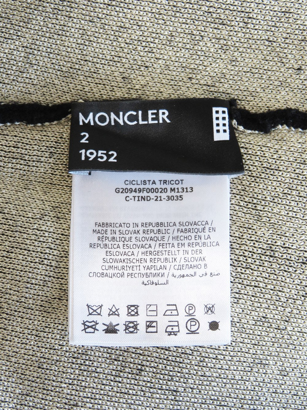 GENIUS 1952 CICLISTA TRICOT ハイネック プルオーバー ニット