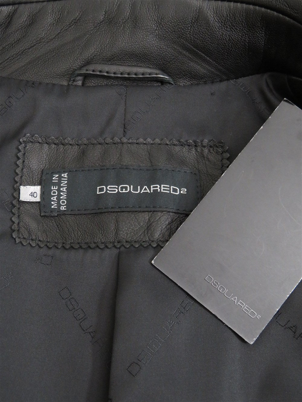 ステッチデザイン レザー ジャケット