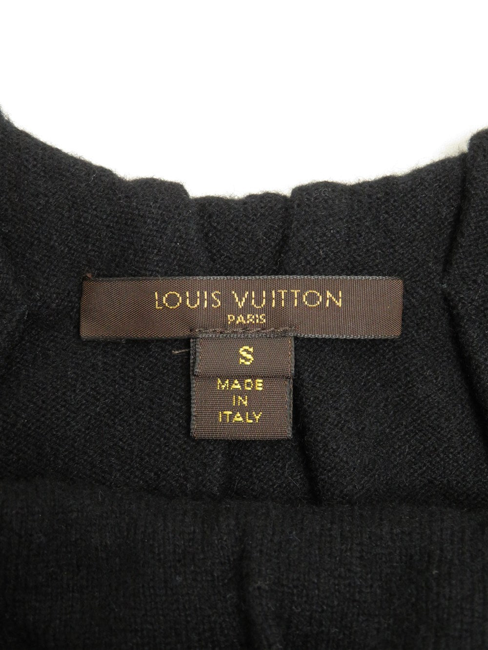 プローチ付き カシミヤ ニット