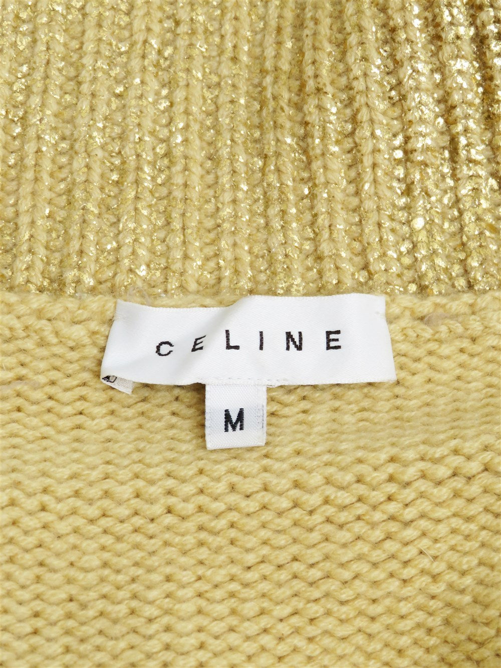 グリッター カシミヤ タートルネック ニット