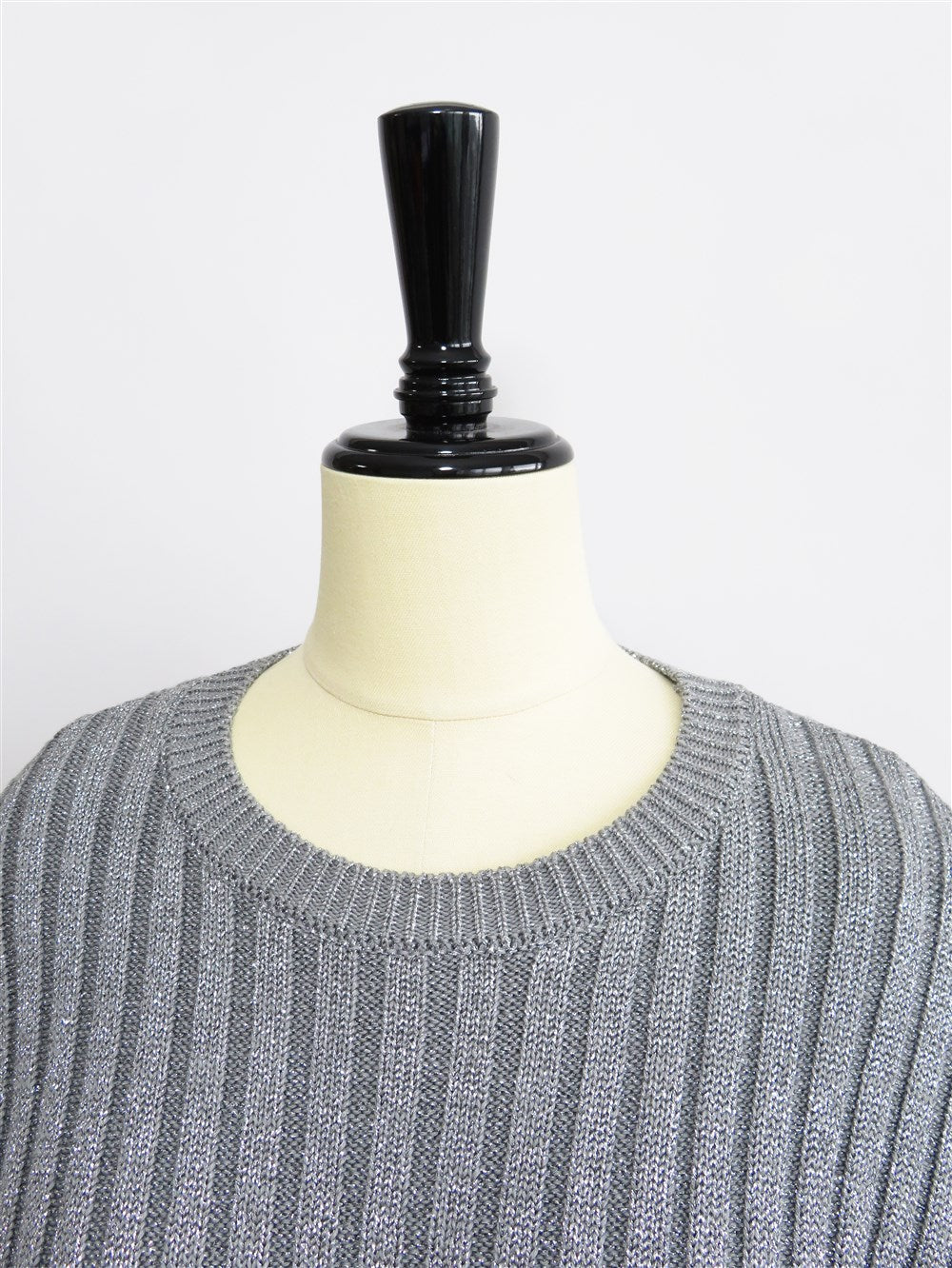 グリッター リブニット