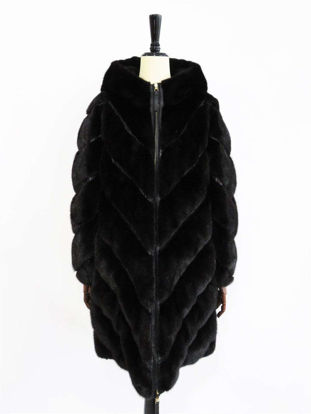 YVES SALOMON ミンクダウンコート