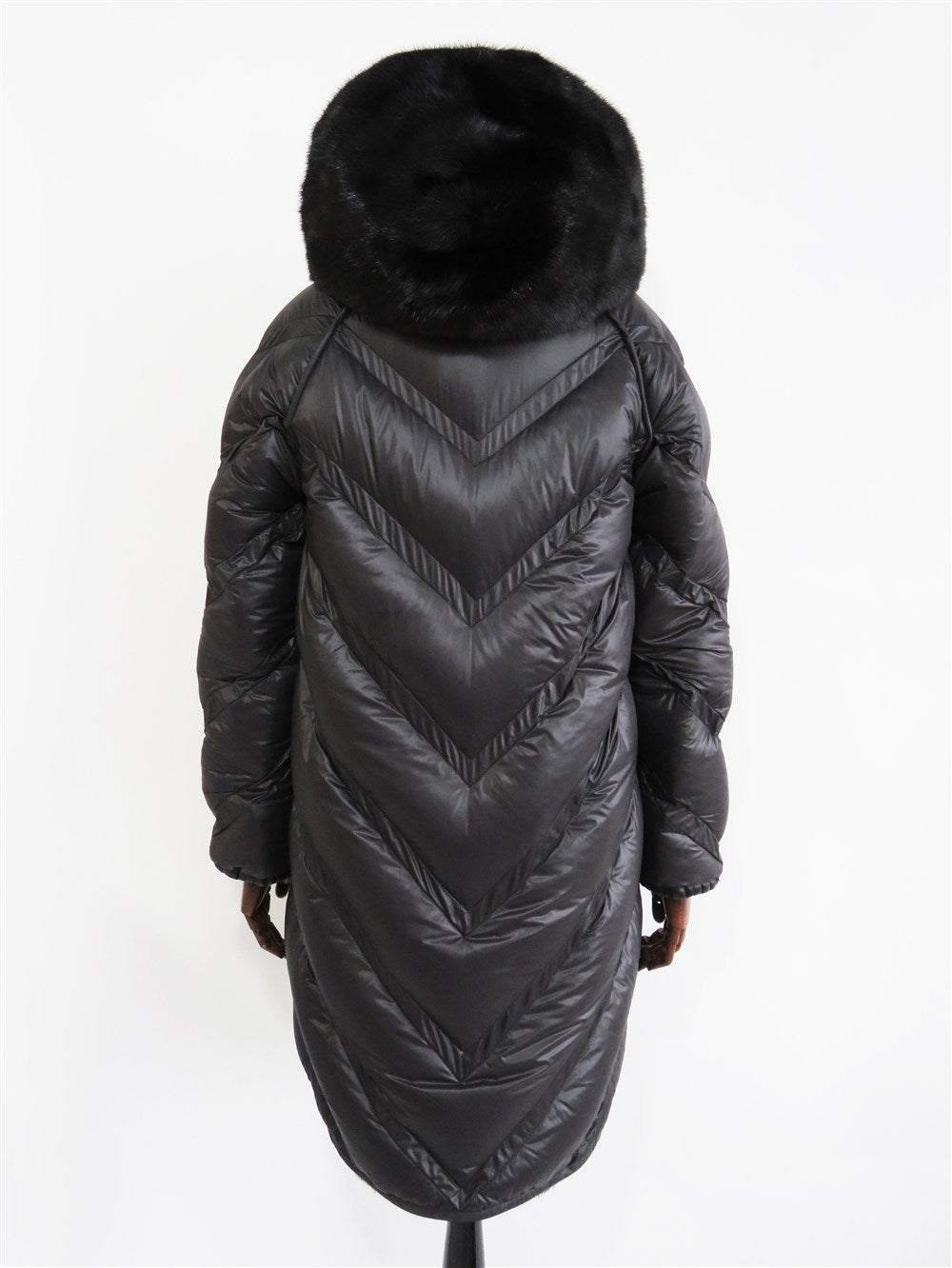 YVES SALOMON ミンクダウンコート