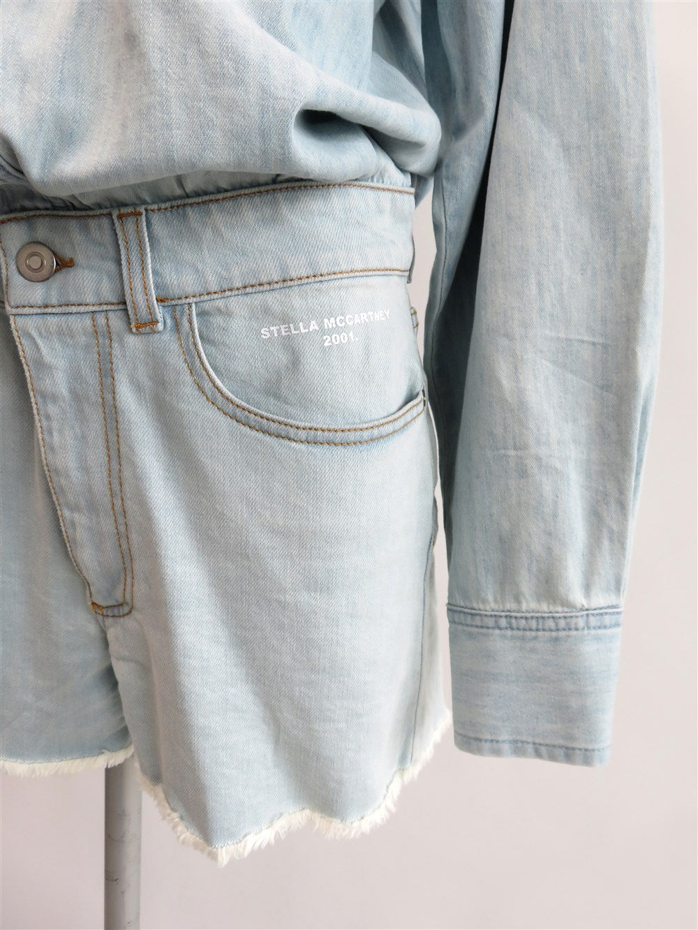 デニム ジャンプスーツ