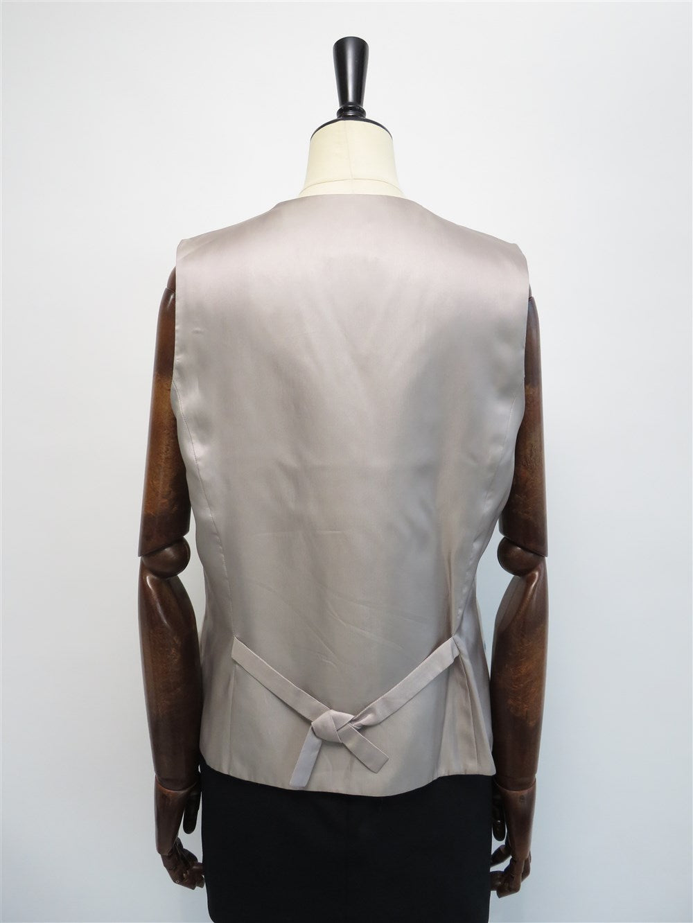 惑星プリント シルク ベスト