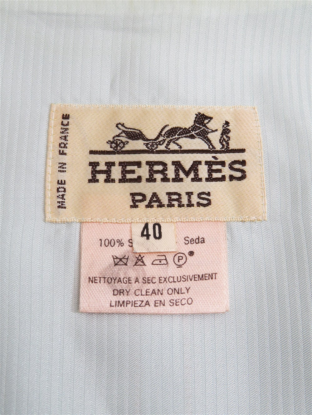 BRIDLES GALAプリント シルクベスト