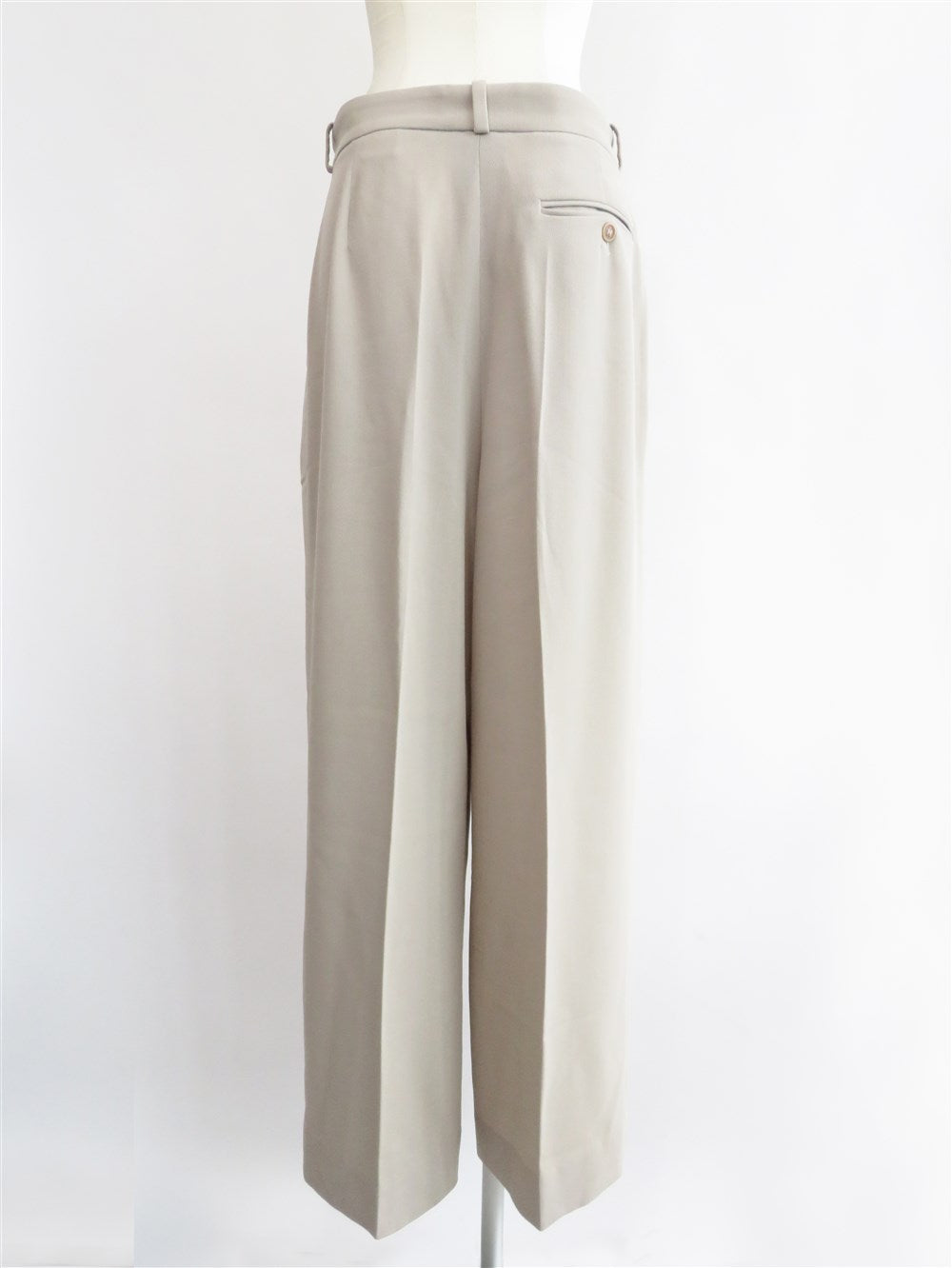 ダブルタック ストレートパンツ