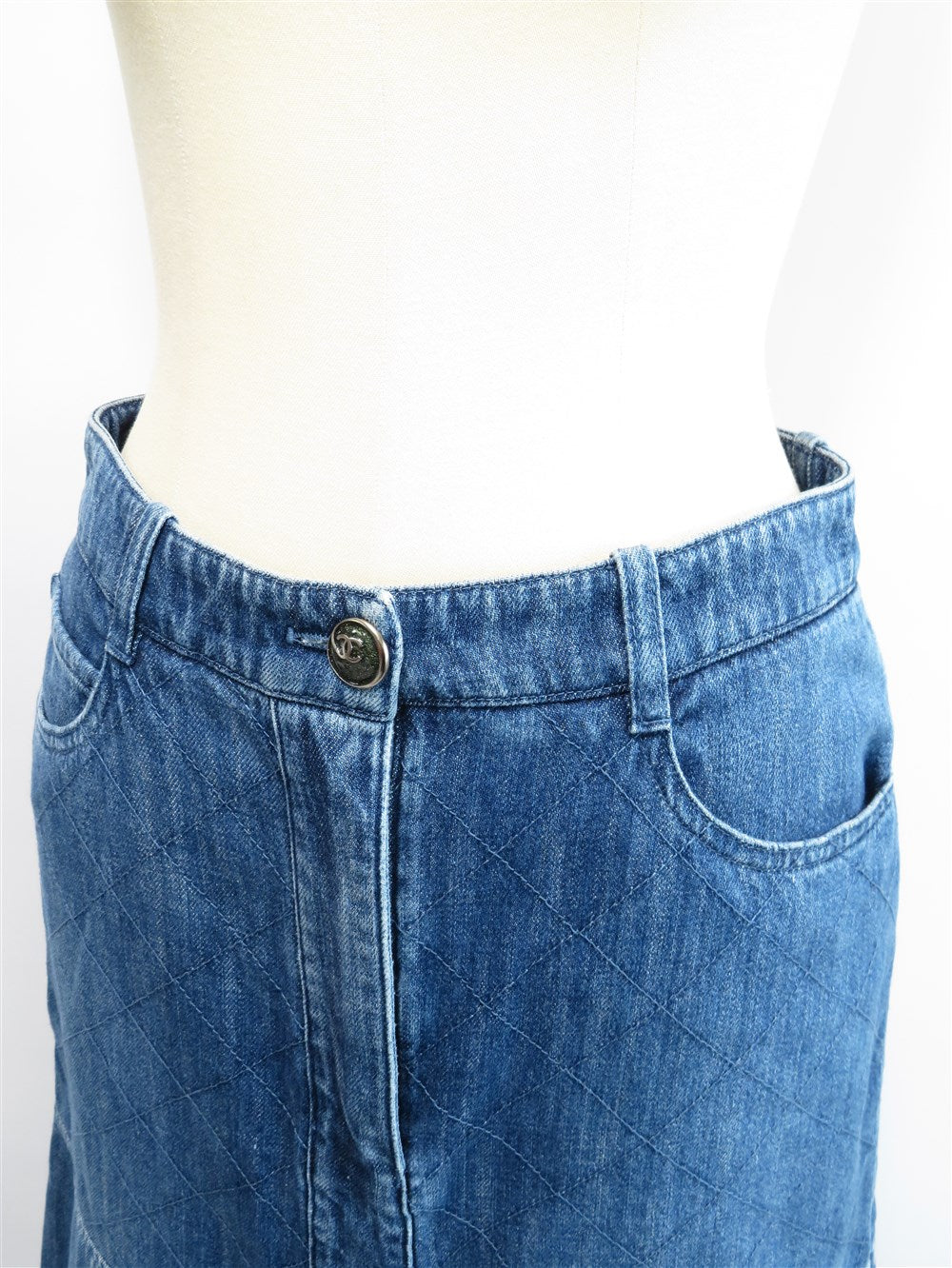 CC フレア デニム スカート