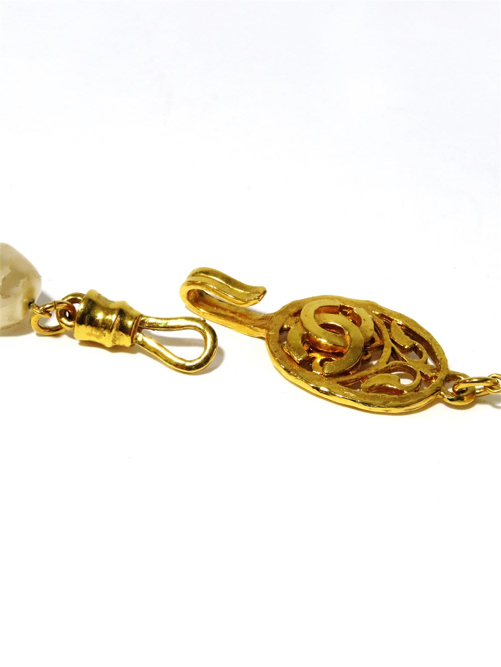 CC ヴィンテージ コスチュームパール スフィア ネックレス