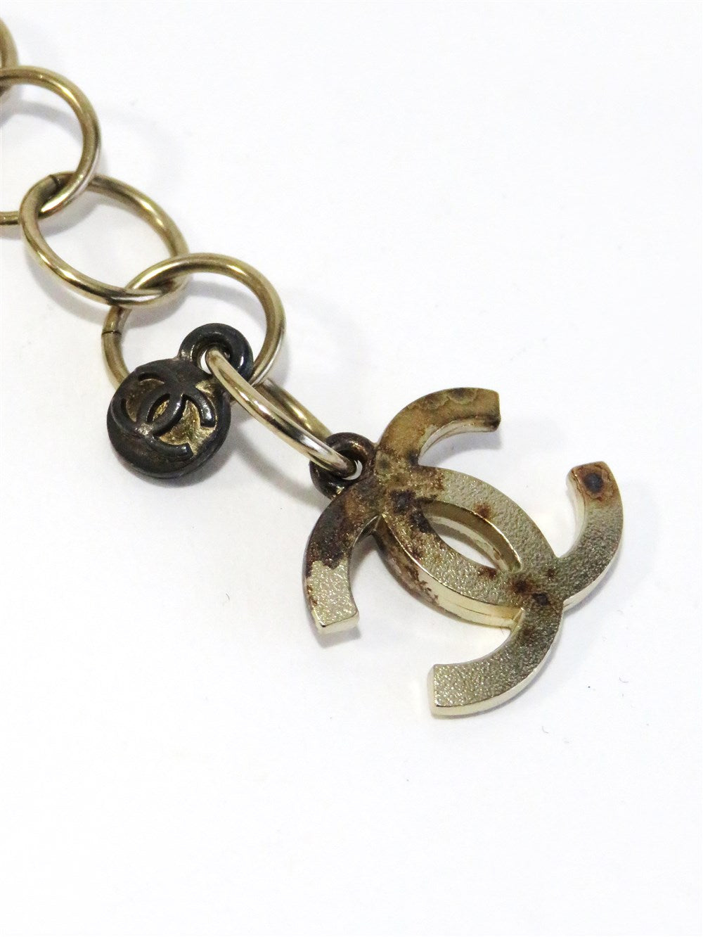 CCマーク コインチャーム風 ネックレス