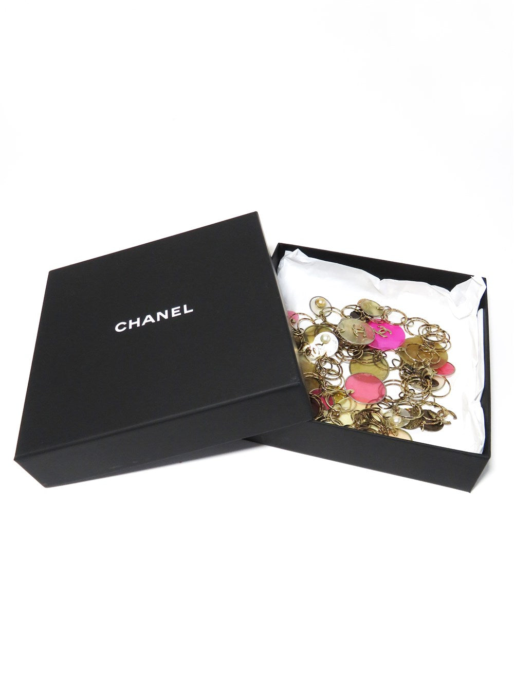 CCマーク コインチャーム風 ネックレス