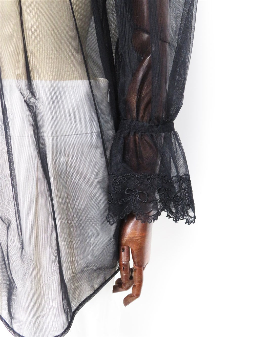 Simone Rocha シースルー レースフリル ブラウス