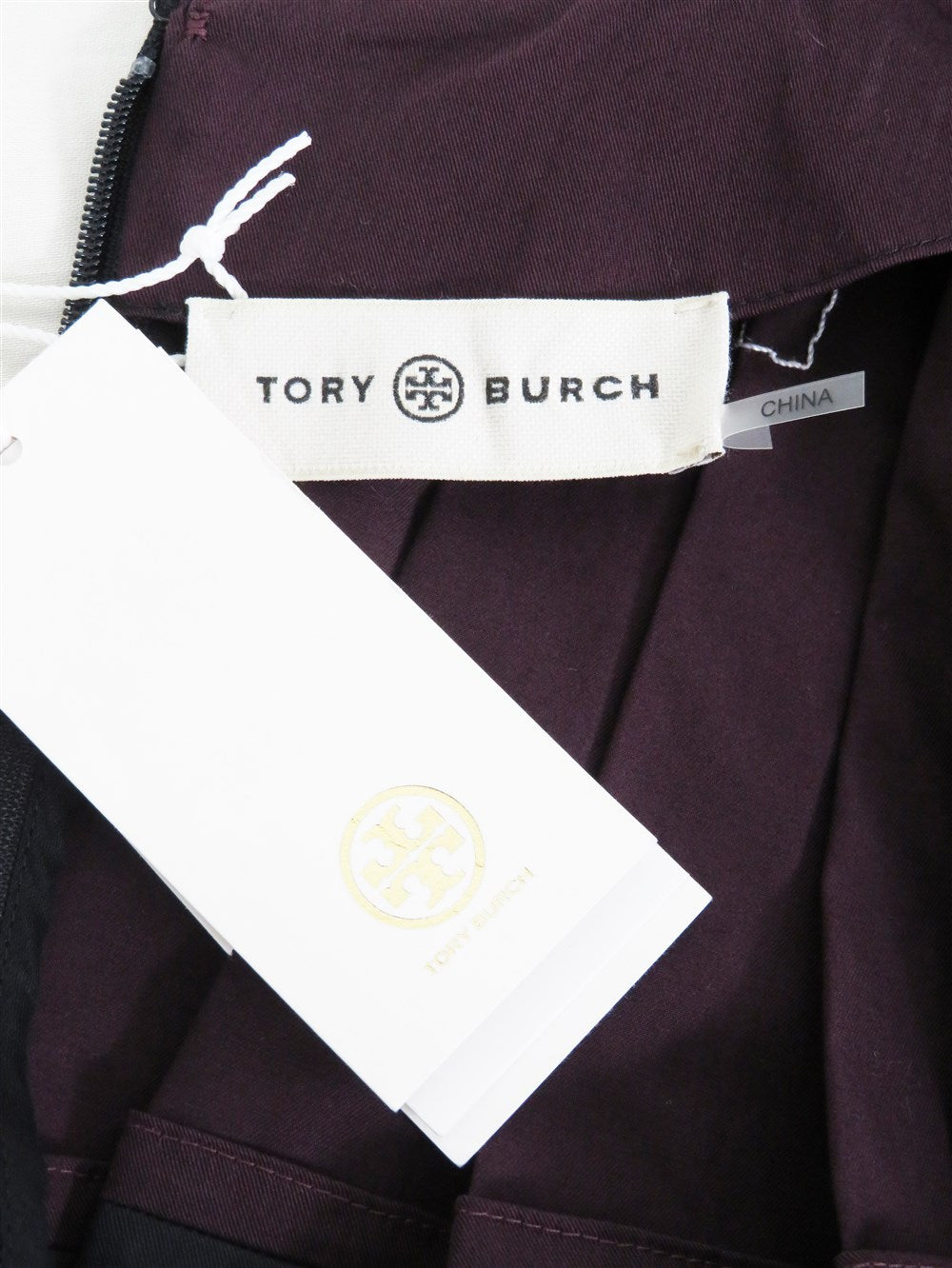 クレア カラーブロック プリーツ ワンピース