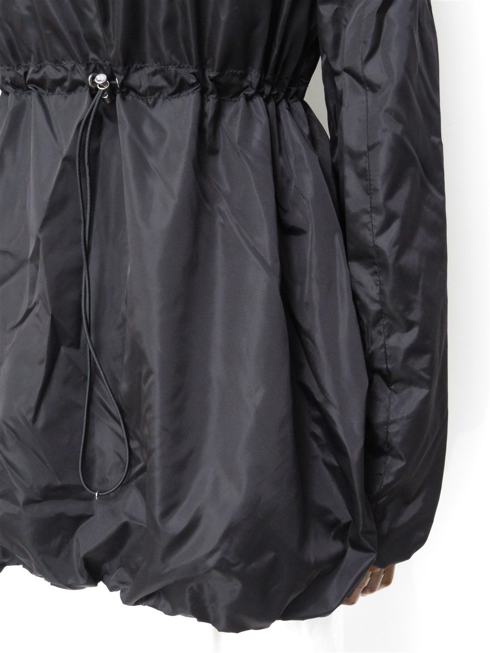 LERNE ナイロンフーデットジャケット