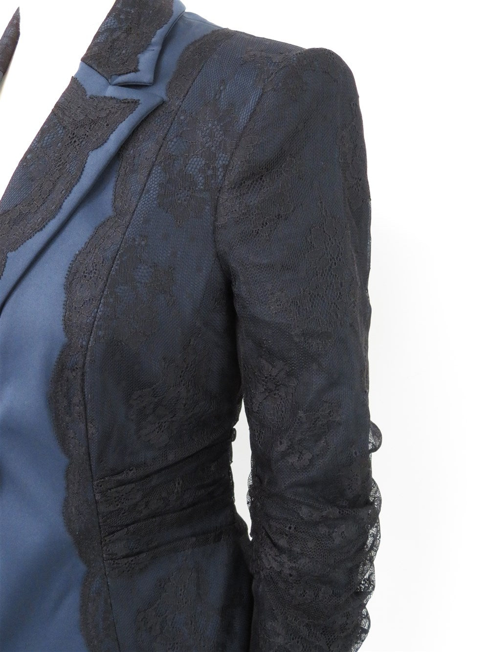 ARMANI COLLEZIONI レース デザイン ブレザー