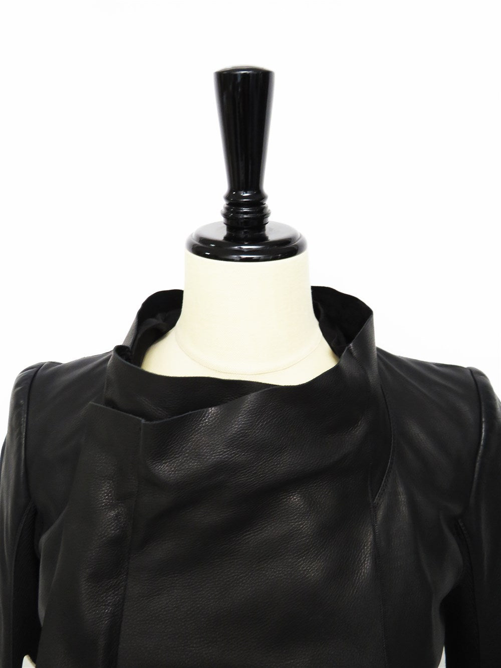 ローネック バイカー ジャケット