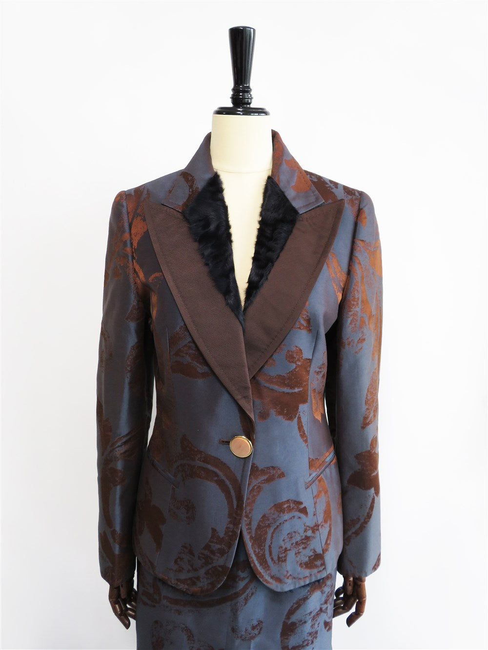 メタリックジャガード セットアップ