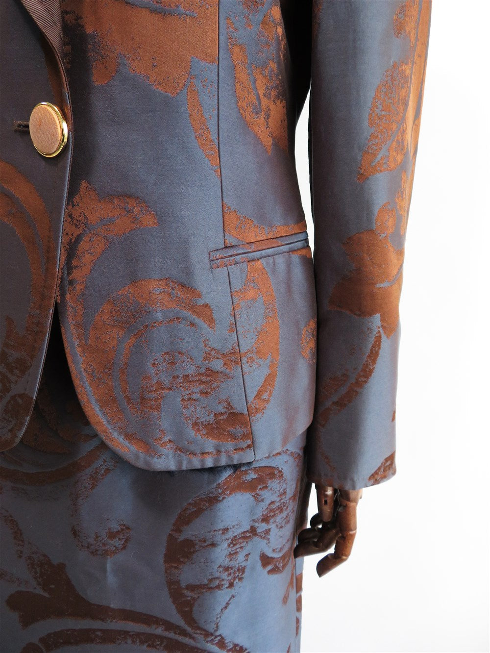 メタリックジャガード セットアップ