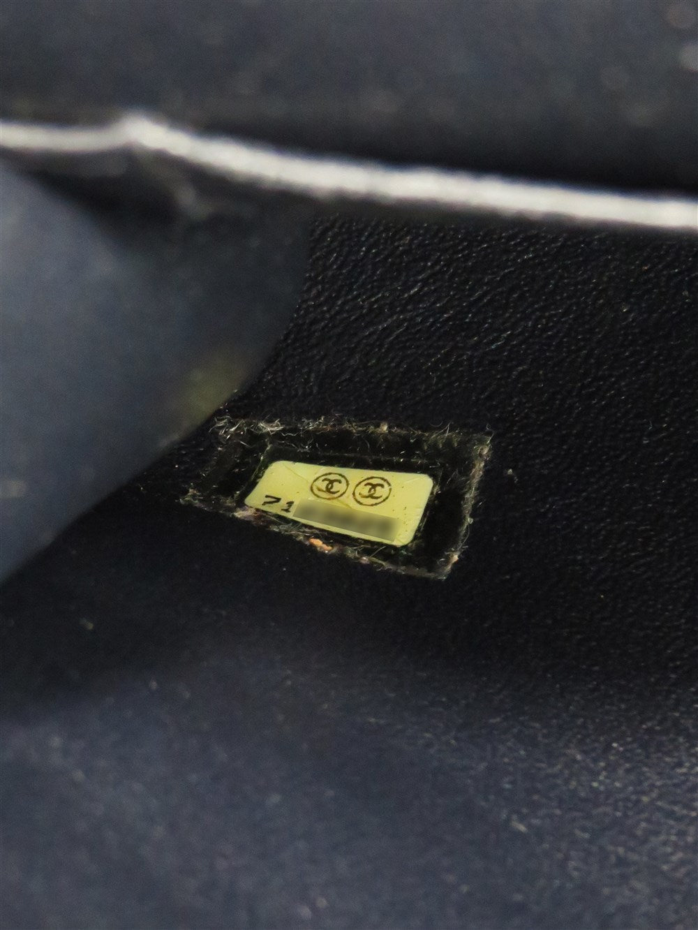 CC デニム チョコバー チェーンショルダー バック