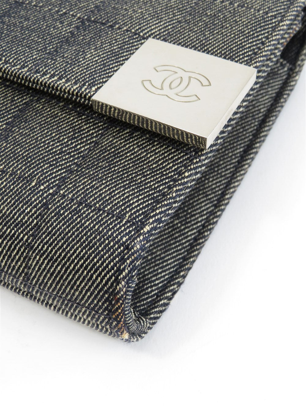 CC デニム チョコバー チェーンショルダー バック