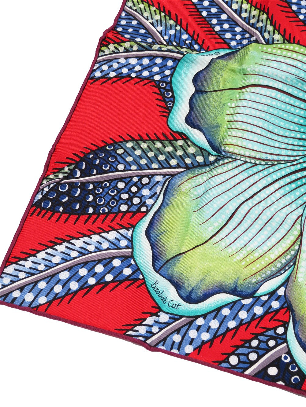 カレ45 バオバブ・キャット スカーフ