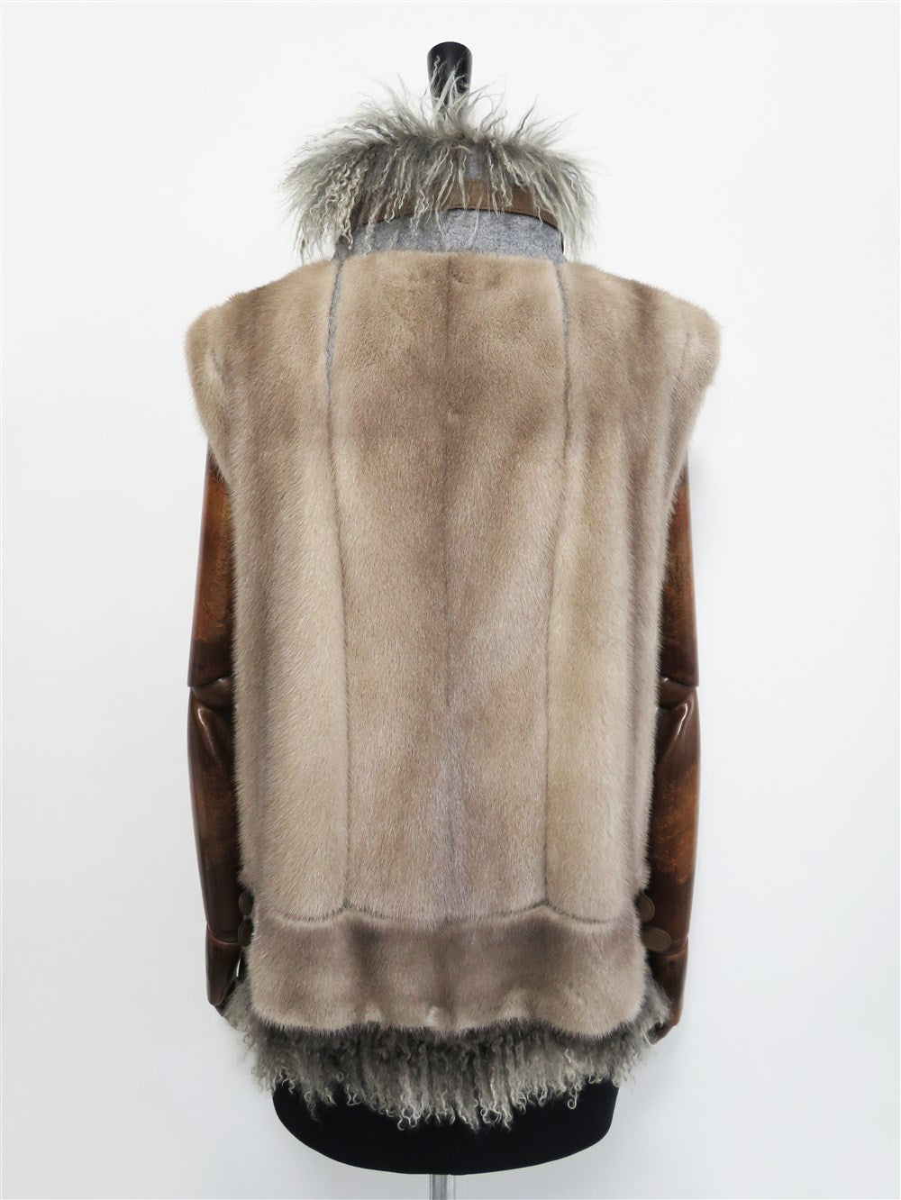 ミンク カシミヤ ベスト