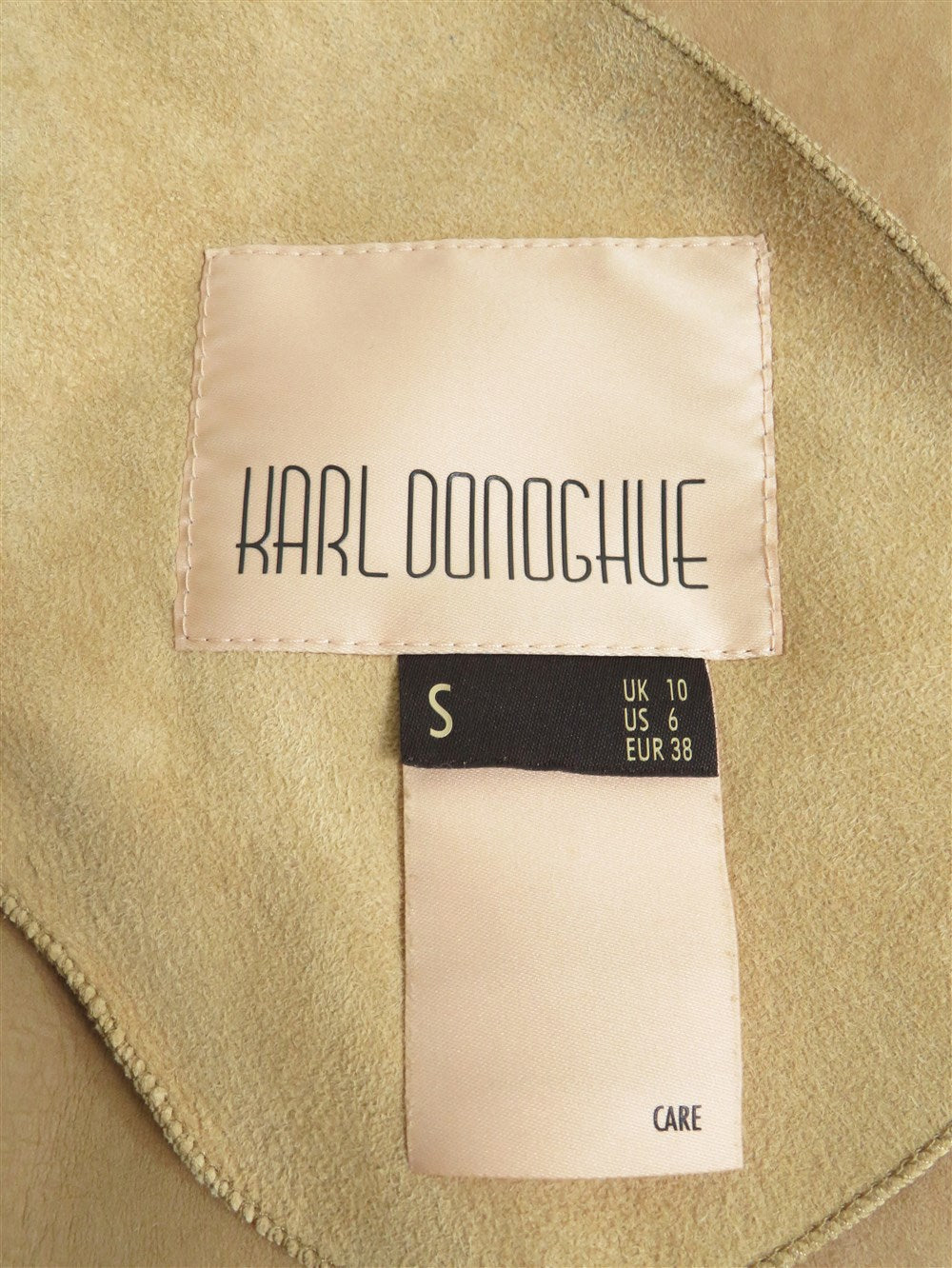 スリーブレス ムートン コート