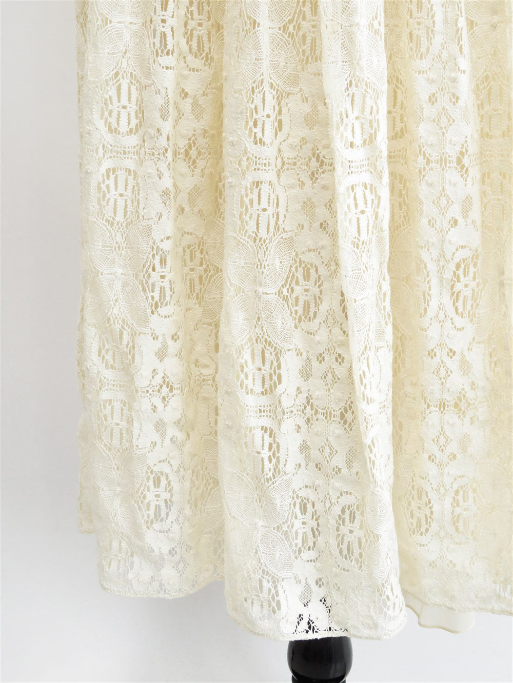 レース ロング ドレス