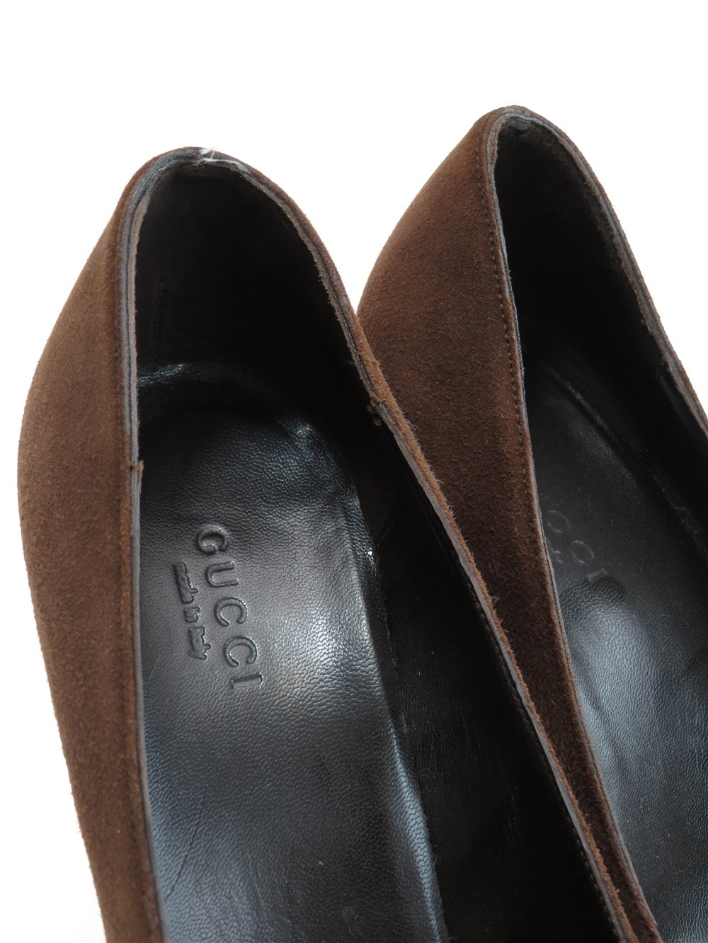 スエード GG バンブー パンプス