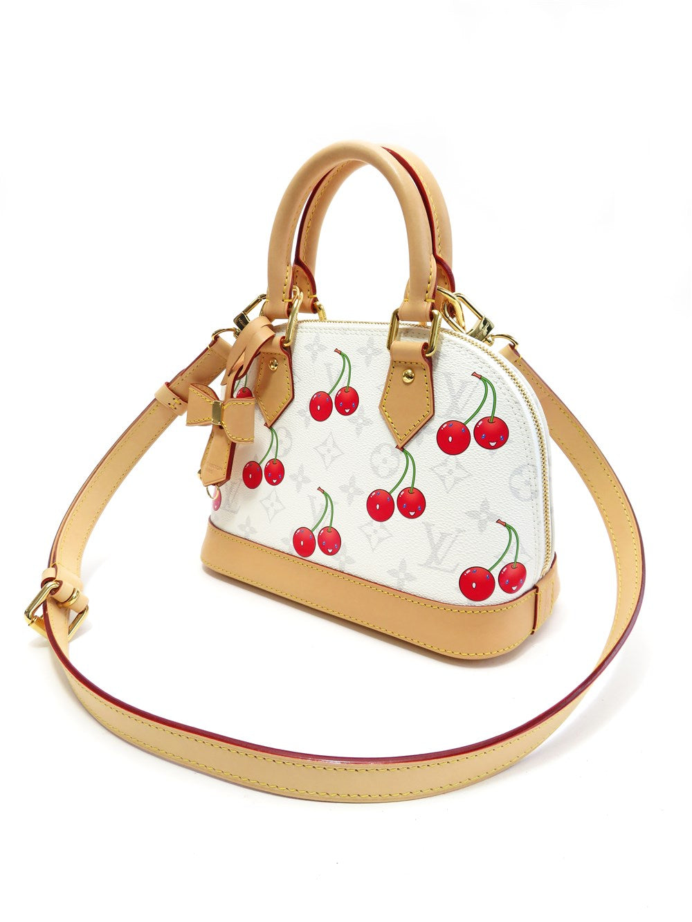 LV x TM 村上隆 アルマBB モノグラム チェリー