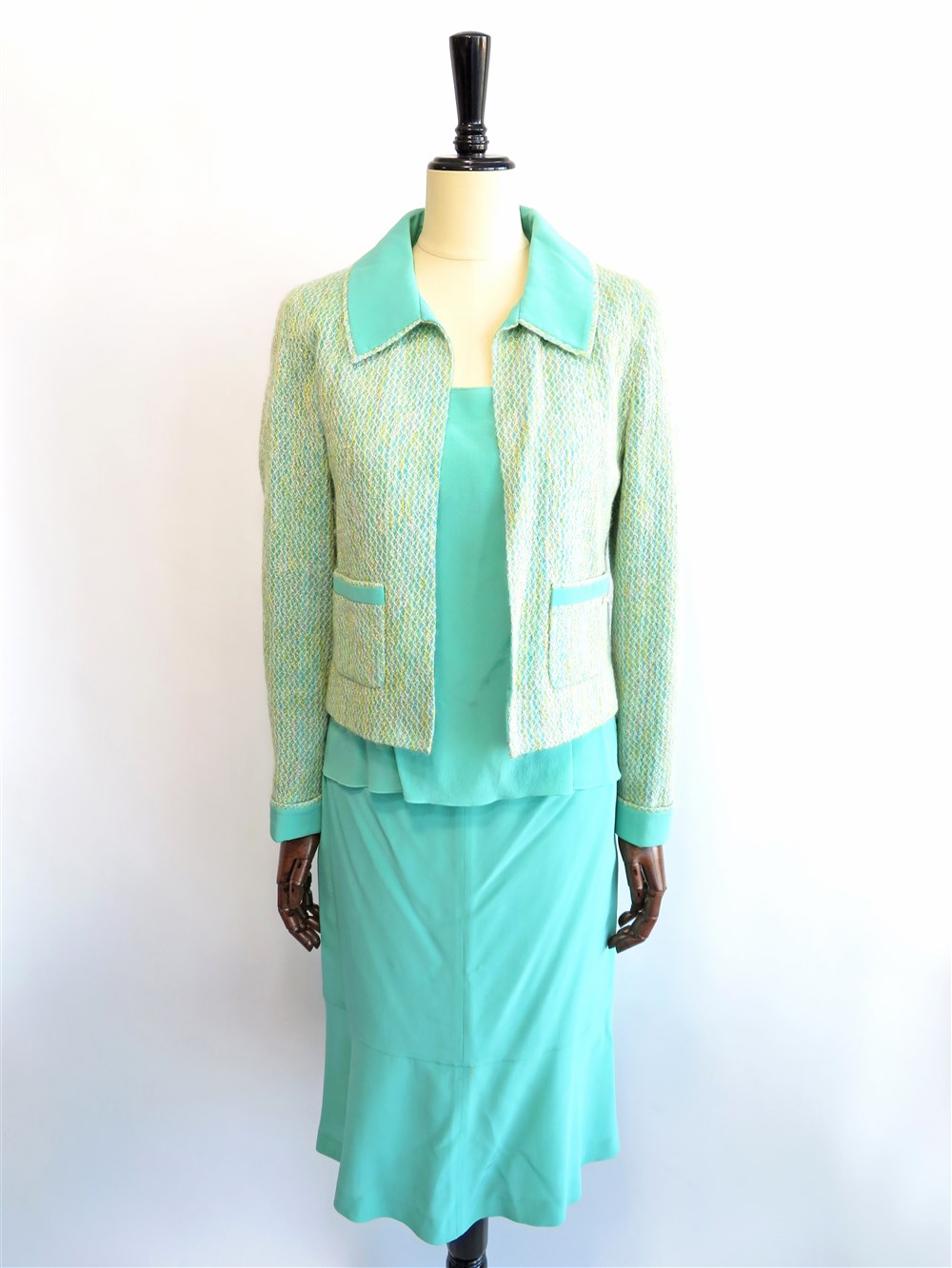 CC ツイード シルク 3点セット