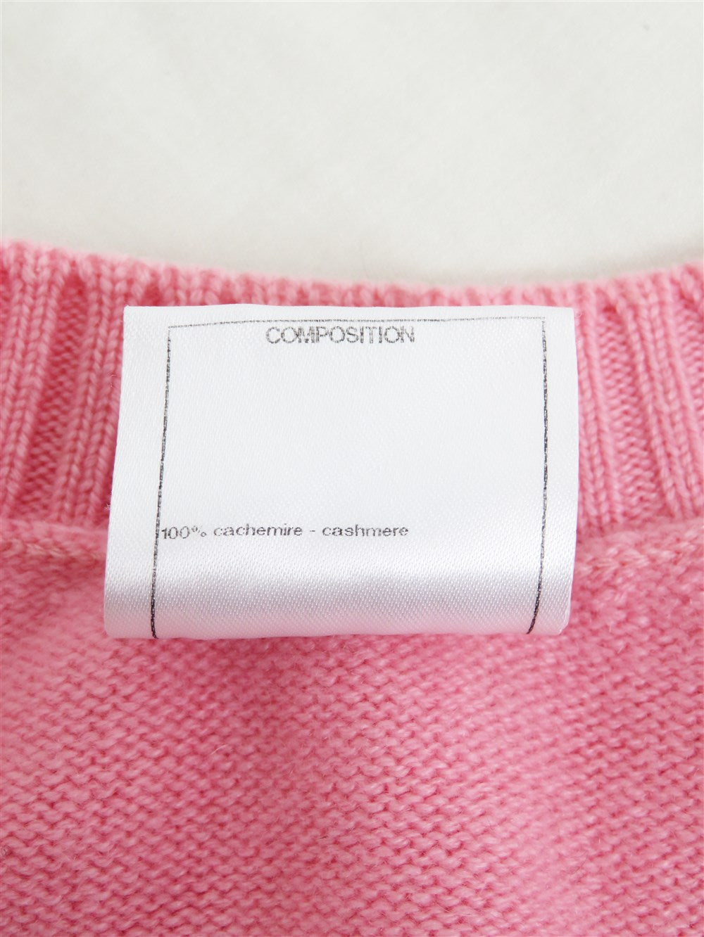 CC ターンロック カシミヤ カーディガン