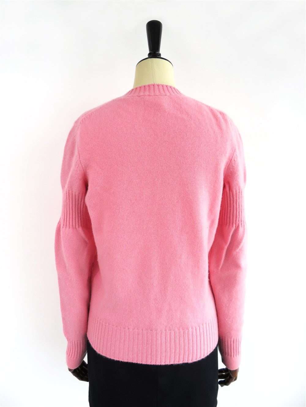 CC ターンロック カシミヤ カーディガン