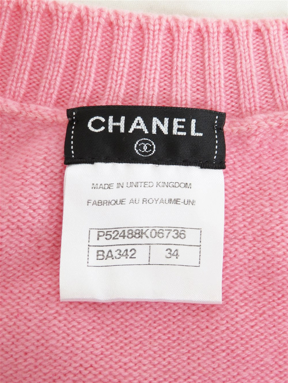 CC ターンロック カシミヤ カーディガン