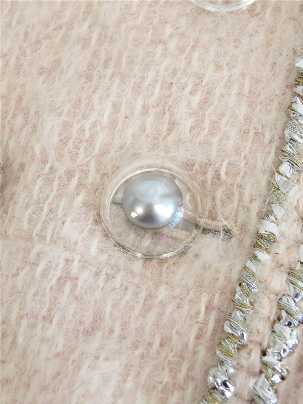 CC ボタン ブレード ツイード スーツ